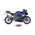 Mivv Full system 2x1 SR-1 Titanium Yamaha YZF R7 2022-24