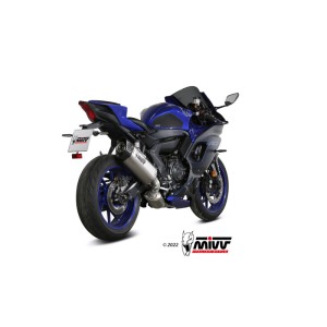 Mivv Full system 2x1 SR-1 Titanium Yamaha YZF R7 2022-24