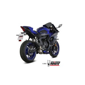 Mivv Full system 2x1 GP Pro carbono Yamaha YZF R7 2022-24