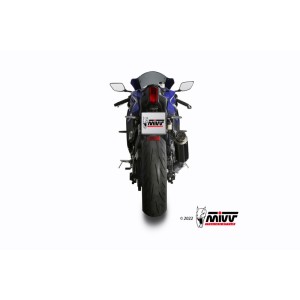 Mivv Full system 2x1 GP Pro carbono Yamaha YZF R7 2022-24