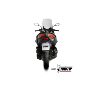 Mivv Full system 1x1 Mover Black Yamaha X-Max 125 2021-24