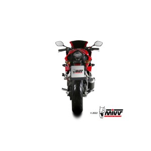 Mivv Slip-On Mk3 carbono Honda CBR 500 R 2019-20