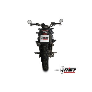 Mivv Full system 1x1 X-M1 Black Zontes ZT 125 G1 / U 2021-24