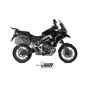 Mivv Slip-On Dakar St. Steel Triumph Tiger 1200 GT / Rally 2021-25
