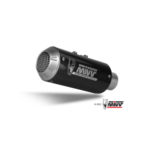 Mivv Slip-On Mk3 carbono Suzuki GSX-S 950 / 1000 2021-25