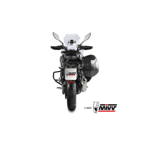 Mivv Slip-On Oval St. Steel CF Moto 650MT 2021-24