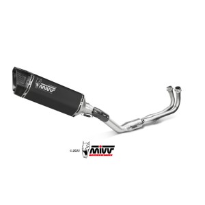 Mivv Full system 2x1 SR-1 Black Titanium Yamaha T-MAX 560 2022-24 (colector inox)