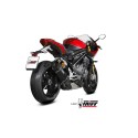 Mivv Slip-On SR-1 Black Titanium Triumph Speed Triple 1200 RR / RS 2021-24
