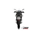 Mivv Full system 2x1 Oval carbono con tapa carbono Kawasaki Versys 650 2021-23