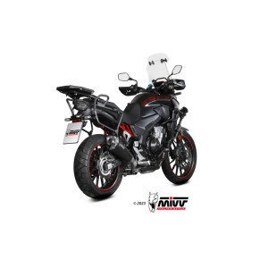Mivv Slip-On Delta Race Black Honda CB 500 X 2021-24
