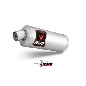 Mivv Slip-On Dakar St. Steel Honda CRF 1100 L Africa Twin 2020-23