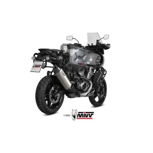 Mivv Slip-On Speed edge Titanium Harley Davidson Pan Amercia 2020-25