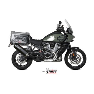 Mivv Slip-On Speed edge Black Harley Davidson Pan Amercia 2020-25