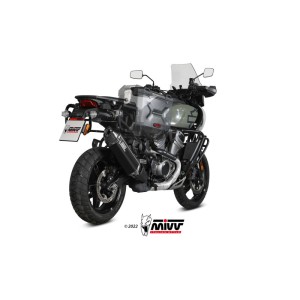 Mivv Slip-On Speed edge Black Harley Davidson Pan Amercia 2020-25