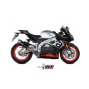 Mivv Slip-On Delta Race carbono Aprilia RSV4 2017-20