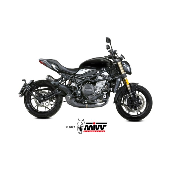 Mivv Slip-On X-M1 Black Benelli 752 S 2019-24