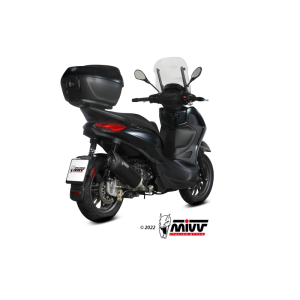 Mivv Slip-On Mover black Piaggio Beverly 300 2021-24
