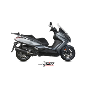 Mivv Slip-On Mover black Kymco Downtown 350 2016-20