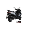 Mivv Slip-On Mover black Kymco Downtown 350 2016-20
