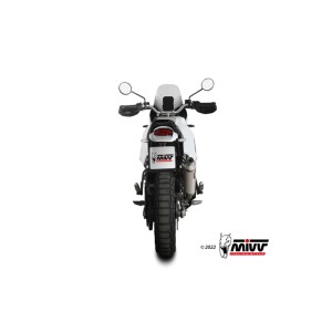 Mivv Slip-On Dakar Titanium Ducati Desert X 2022-25