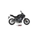 Mivv Full system 2x1 Delta Race St. Steel Yamaha MT-07 / FZ-07 2021-24