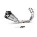 Mivv Full system 2x1 Delta Race St. Steel Yamaha MT-07 / FZ-07 2021-24