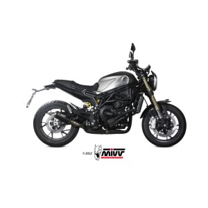 Mivv Slip-On Mk3 carbono Benelli Leoncino 800 2022-24