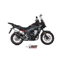 Mivv Slip-On Oval carbono con tapa carbono Honda CB 500 X 2021-24