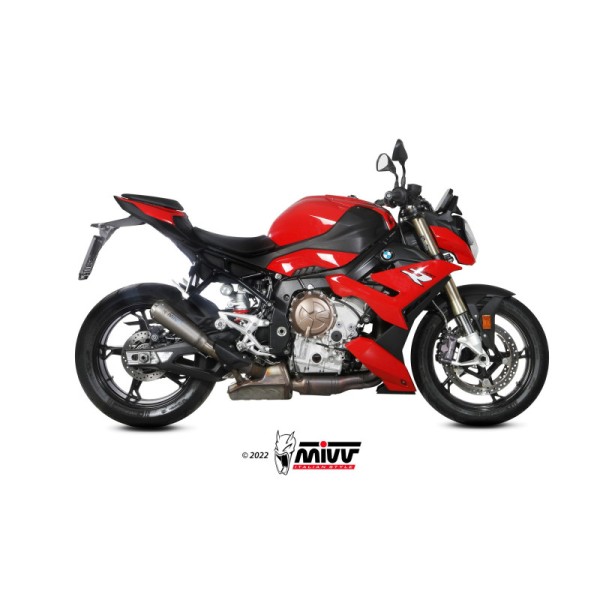 Mivv Slip-On X-M1 Titanium BMW S 1000 R 2021-25