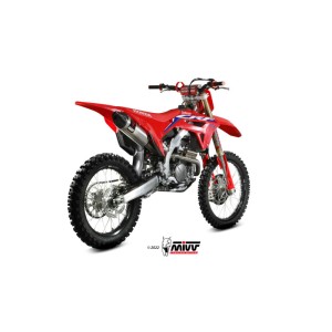 Mivv Slip-On Oval Titanium Honda CRF 250 2022-24