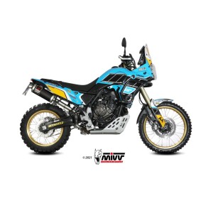 Mivv Slip-On Dakar Black Yamaha Ténéré 700 2019-25