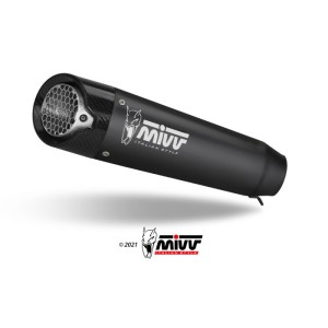 Mivv Full system 3x1 X-M5 Black Triumph Trident 660 2021-24