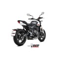 Mivv Full system 3x1 Delta Race Black Triumph Trident 660 2021-24