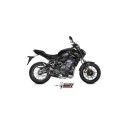 Mivv Full system 2x1 Delta Race Black Yamaha MT-07 / FZ-07 2021-24
