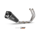 Mivv Full system 2x1 Delta Race Black Yamaha MT-07 / FZ-07 2021-24