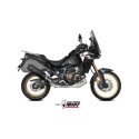 Mivv Slip-On Speed edge Black Honda CRF 1100 L Africa Twin 2020-23