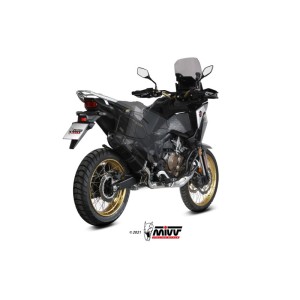 Mivv Slip-On Speed edge Black Honda CRF 1100 L Africa Twin 2020-23