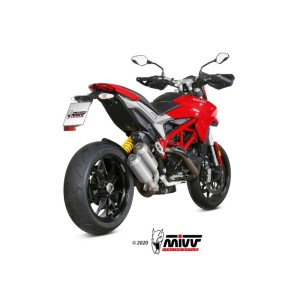 Mivv 2 Slip-On Mk3 St. Steel Ducati Hypermotard 939 2016-18