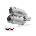 Mivv 2 Slip-On Mk3 St. Steel Ducati Hypermotard 939 2016-18