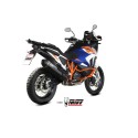 Mivv Slip-On Speed edge Black KTM 1290 Super Adventure / R / S / T 2021-24