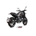 Mivv Full system 1x1 X-M1 Black Benelli Leoncino 125 2022-24