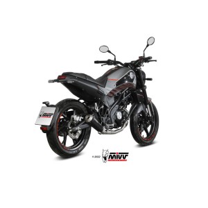 Mivv Full system 1x1 X-M1 Black Benelli Leoncino 125 2022-24