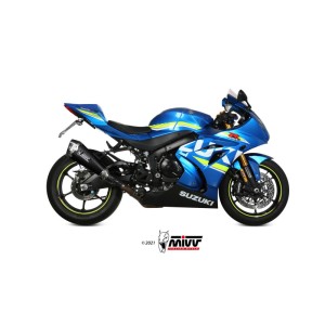 Mivv Slip-On Delta Race black Suzuki GSX-R 1000 2017-20