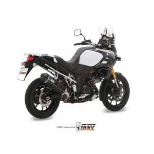Mivv Slip-On Speed edge Black Suzuki DL V-Strom 1000 / XT 2014-20 / V-Strom 1050 / XT 2020-25