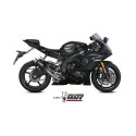 Mivv Slip-On GP Pro carbono Yamaha YZF 600 R6 2017-23