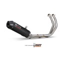Mivv Full system 2x1 Oval carbono con tapa carbono Yamaha XSR 700 2016-22