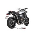 Mivv Full system 2x1 Ghibli black Yamaha XSR 700 2016-22