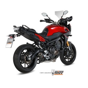 Mivv Full system 3x1 Oval carbono con tapa carbono Yamaha Tracer 900 / GT / FJ-09 2013-20