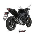 Mivv Full system 2x1 MK3 carbono Yamaha YZF R25 2015-24 / MT-03 2016-24 / R3 2015-24