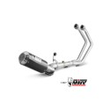 Mivv Full system 2x1 MK3 carbono Yamaha YZF R25 2015-24 / MT-03 2016-24 / R3 2015-24